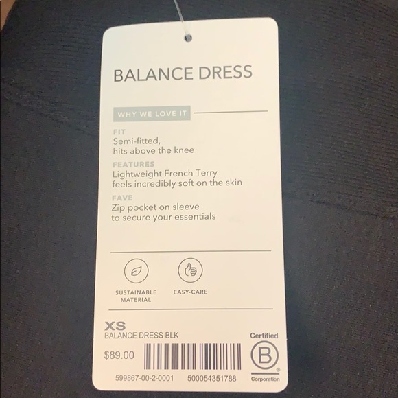 ATHLETA Balance Sweatshirt Dress - Picture 5 of 5